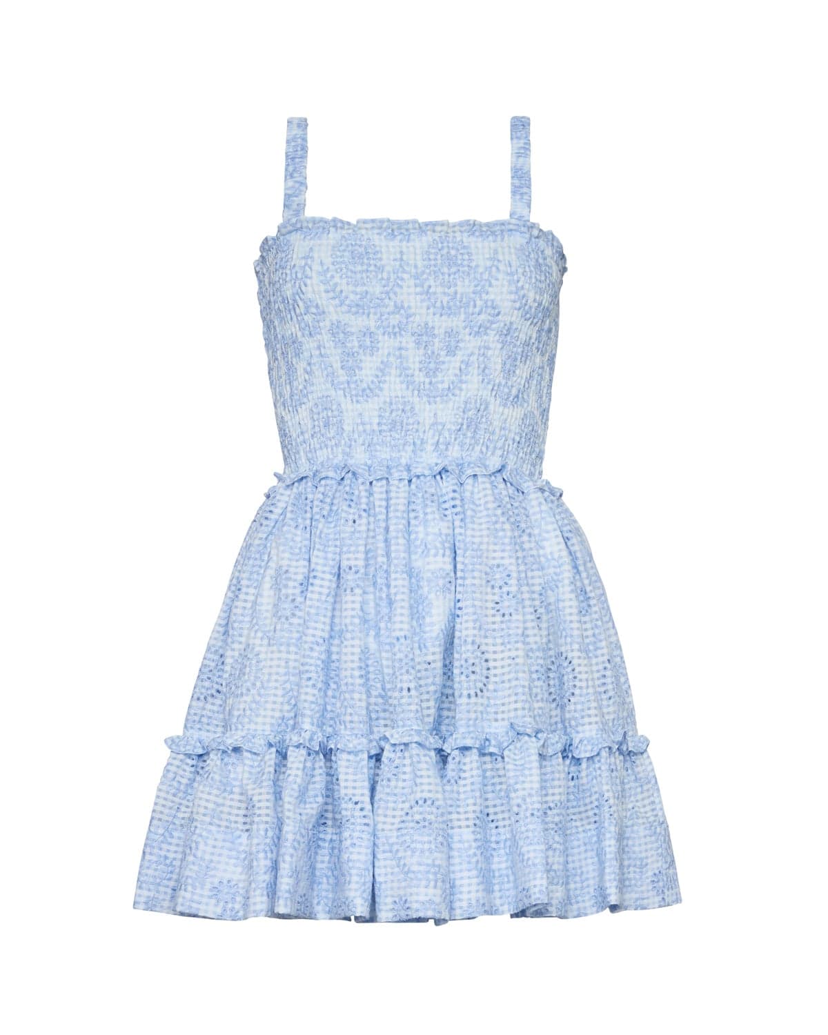 byTiMo | Checks Mini Dress - Light Blue byTiMo | Checks Mini Dress - Light Blue