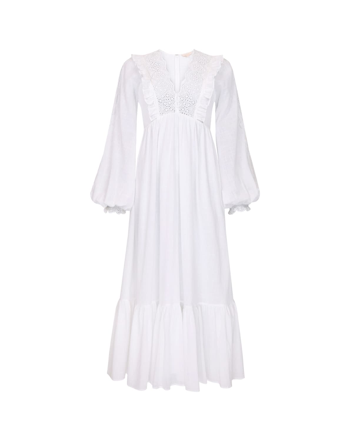 byTiMo | Cotton Slub Maxi Dress - White byTiMo | Cotton Slub Maxi Dress - White