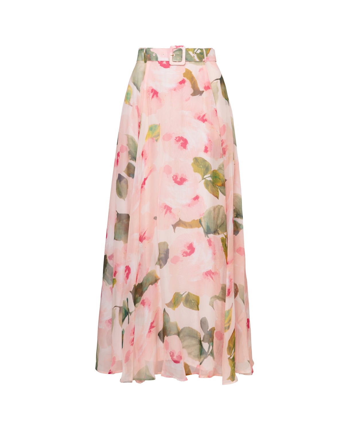 Organza Maxi Skirt, Rosette. Image #1