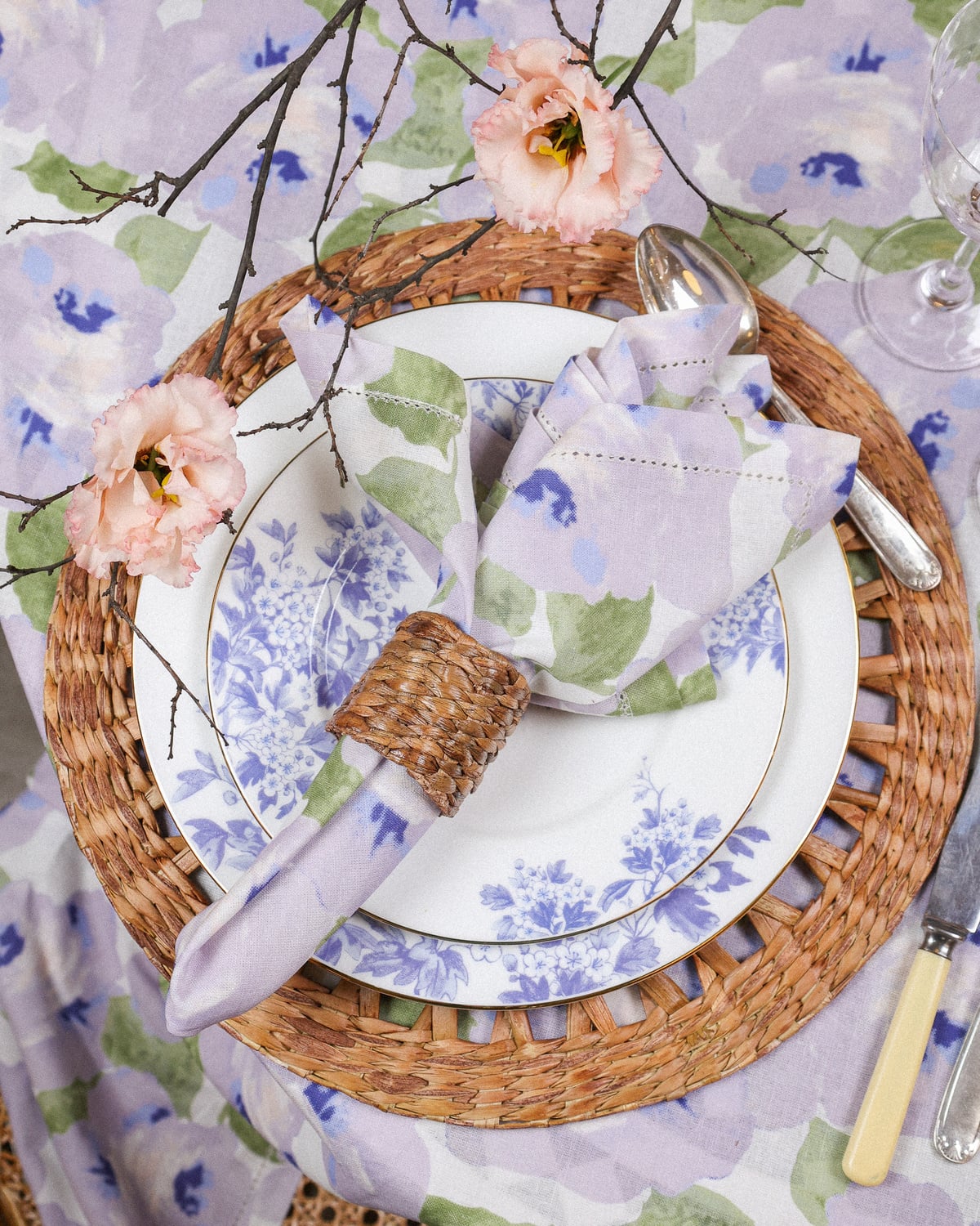 Table Cloth 130x300, Roses. Image #4