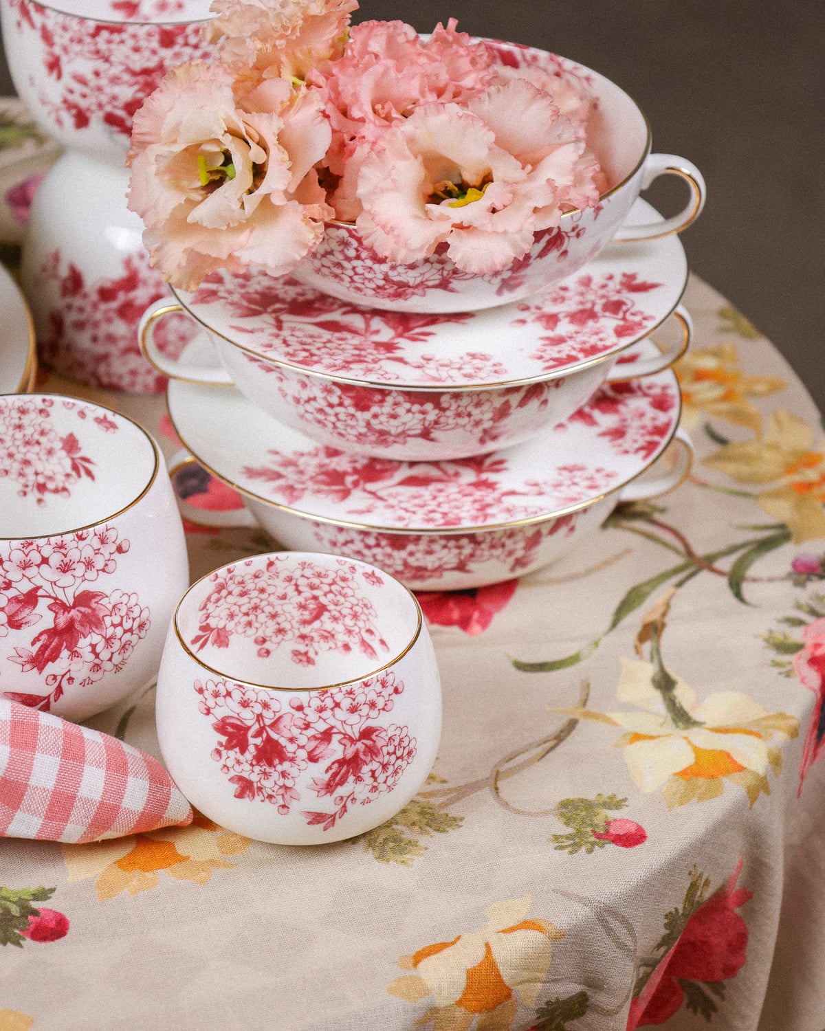 Table Cloth 130x300, Poppies. Image #2