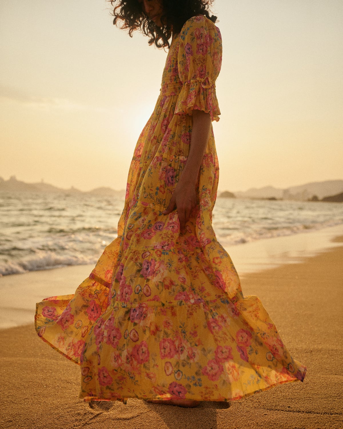 Twisted Maxi Dress, Daylight Blossom. Image #3
