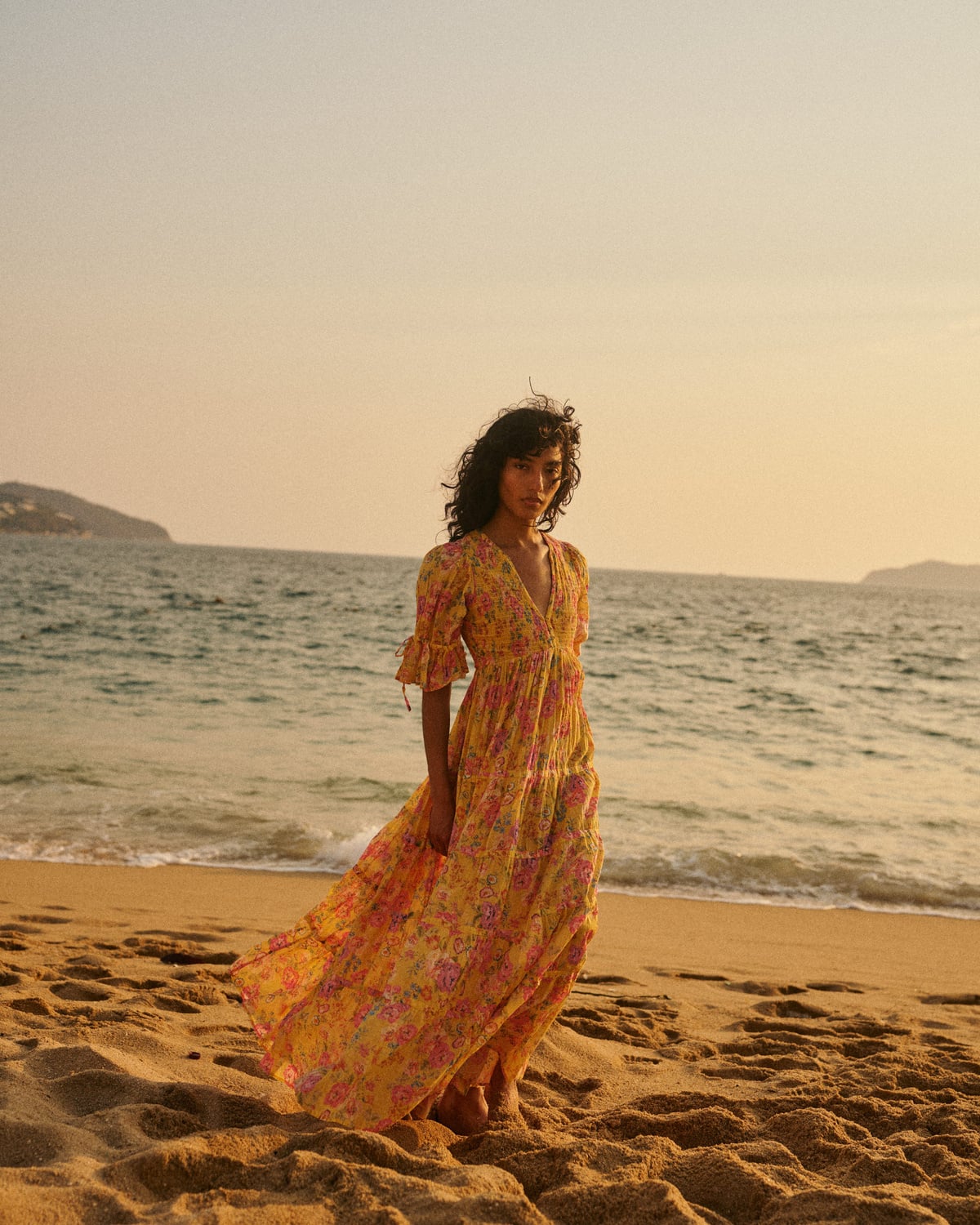 Twisted Maxi Dress, Daylight Blossom. Image #2