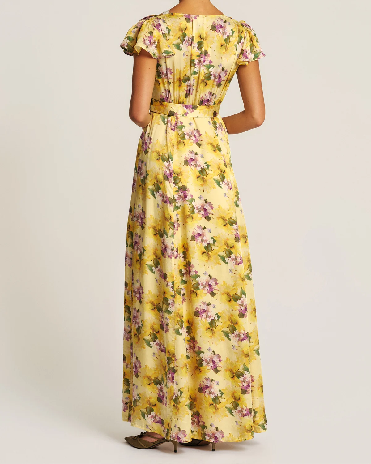Satin Gown, Sunflower Haze. Image #3