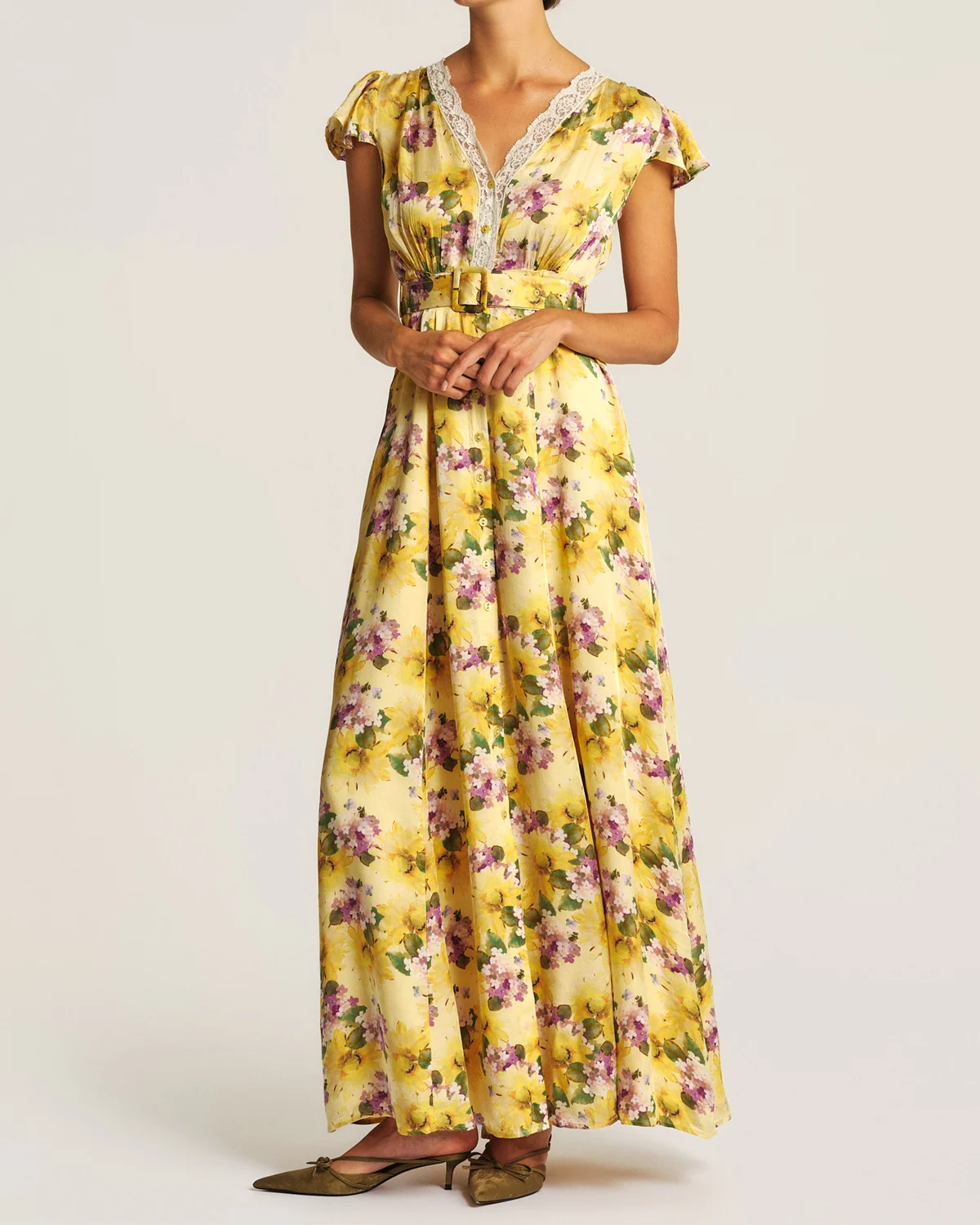 Satin Gown, Sunflower Haze. Image #2