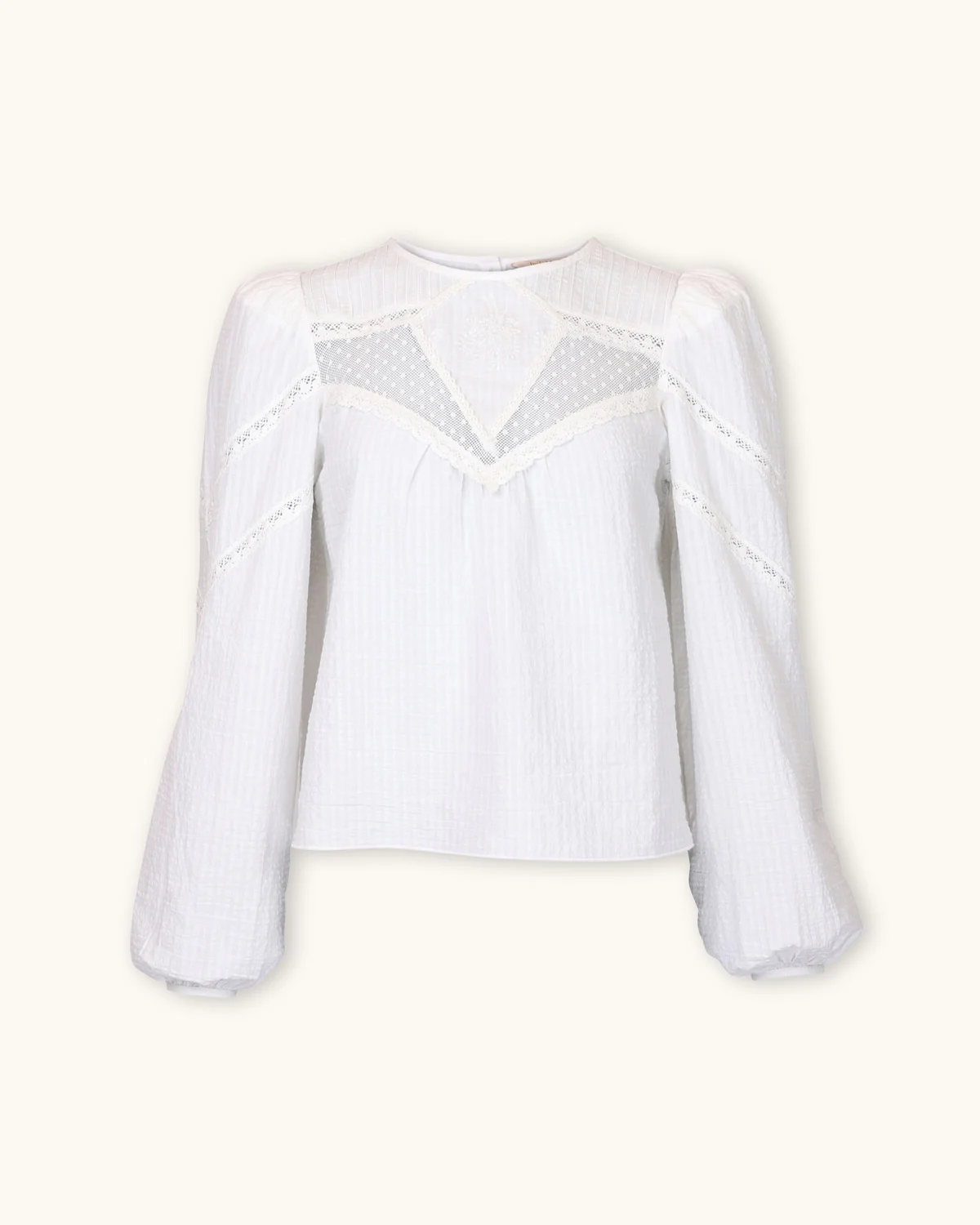 Bohemian Blouse, Off White. Image #4