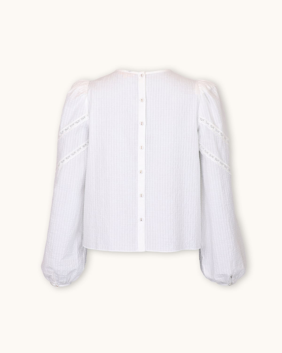 Bohemian Blouse, Off White. Image #5