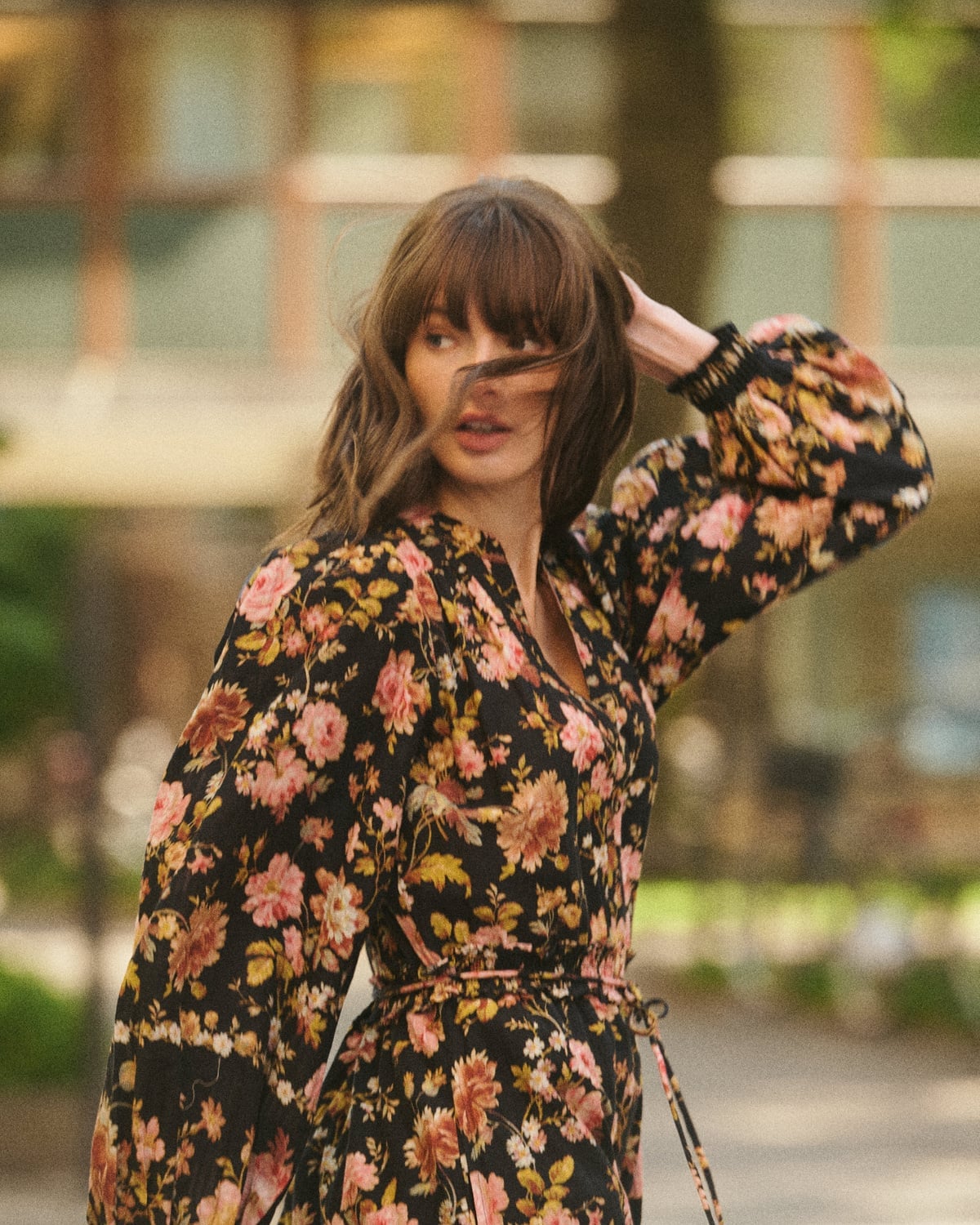 Bohemian Midi Dress, Evening Field. Image #3