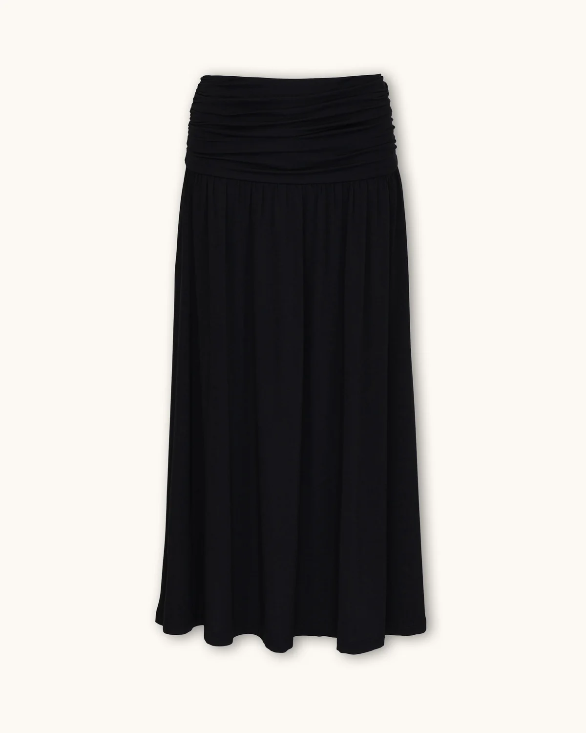 Jersey Skirt, Black. Image #5