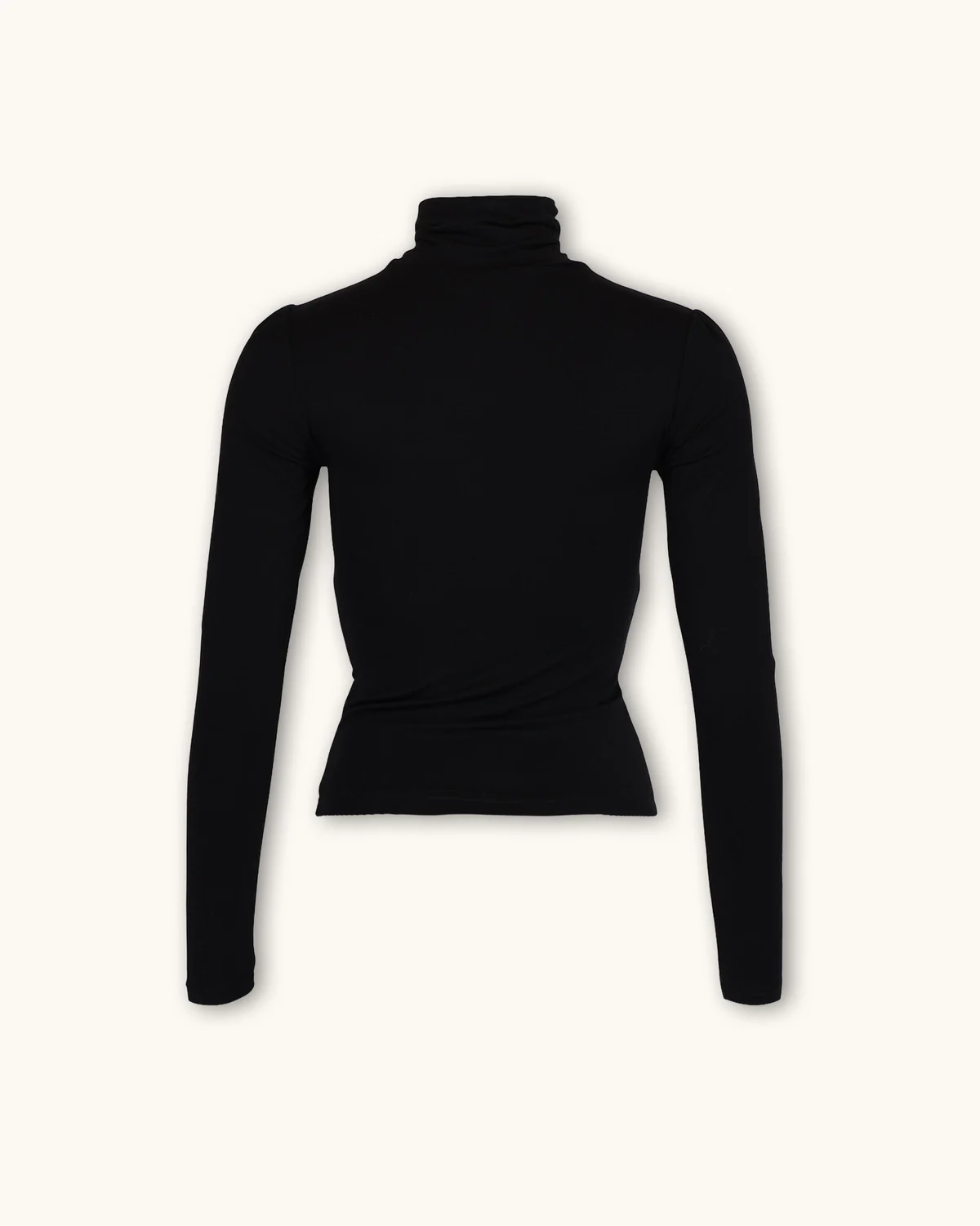 Jersey Turtleneck, Black. Image #6