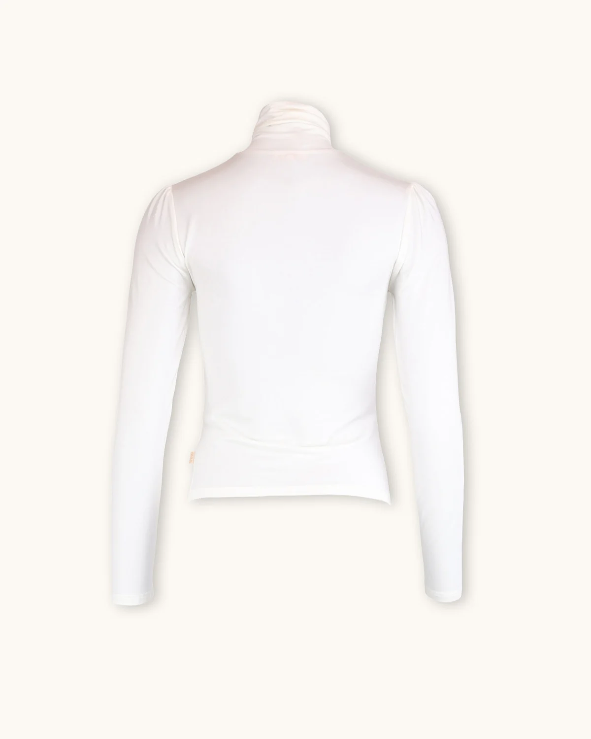 Jersey Turtleneck, Off White. Image #4