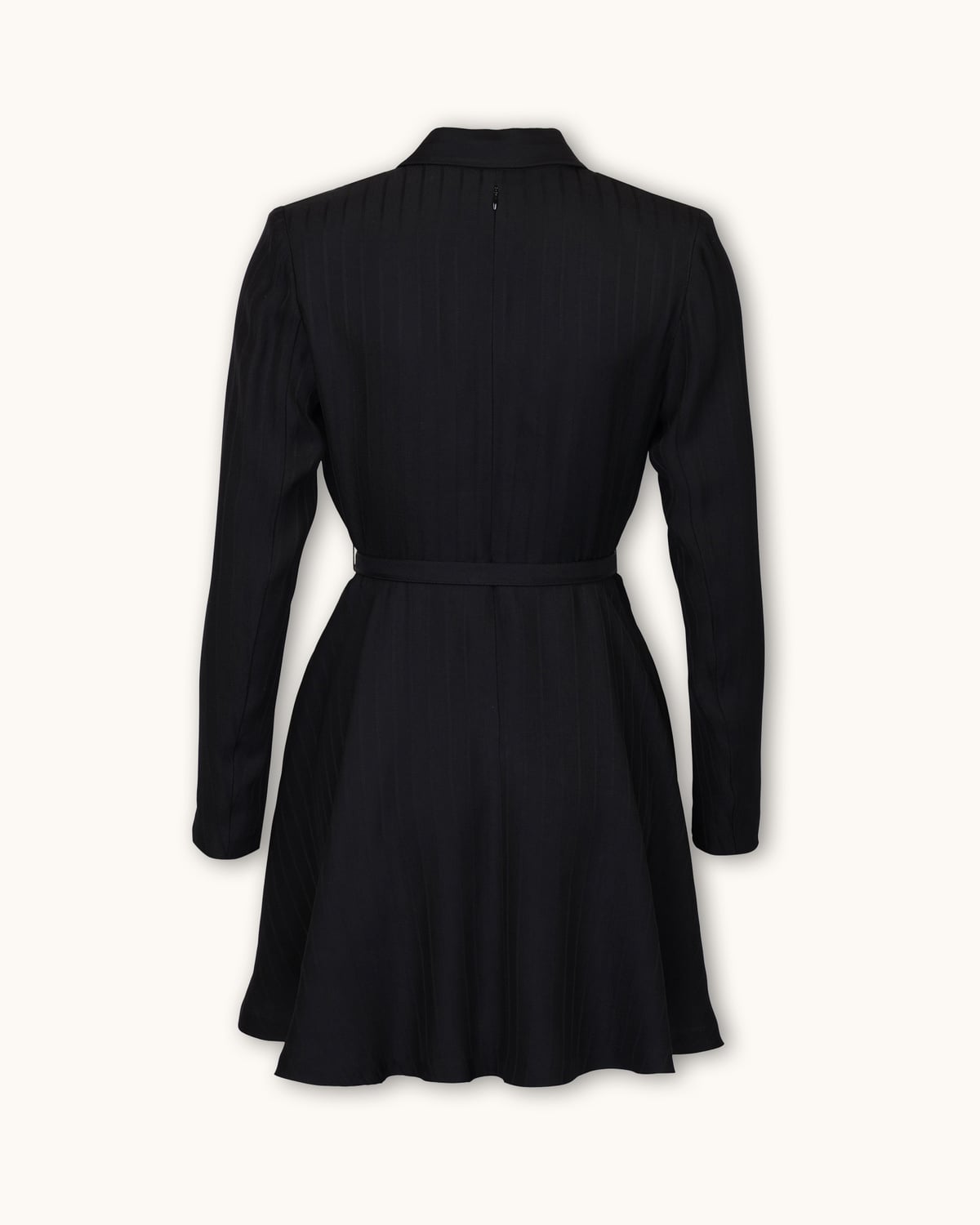 Tailored Mini Dress, Black. Image #6