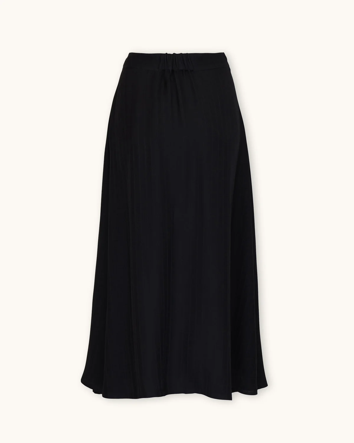 Tailored Midi Skirt, Black. Image #4