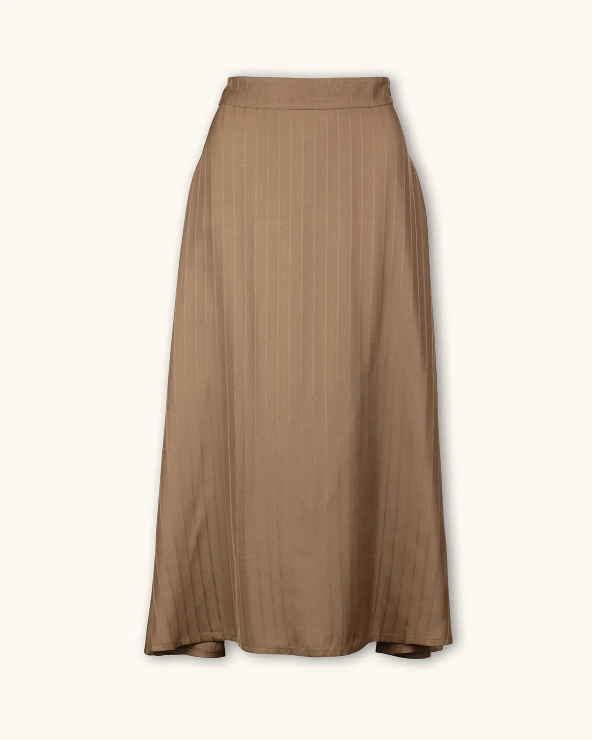 Tailored Midi Skirt, Camel. Image #3