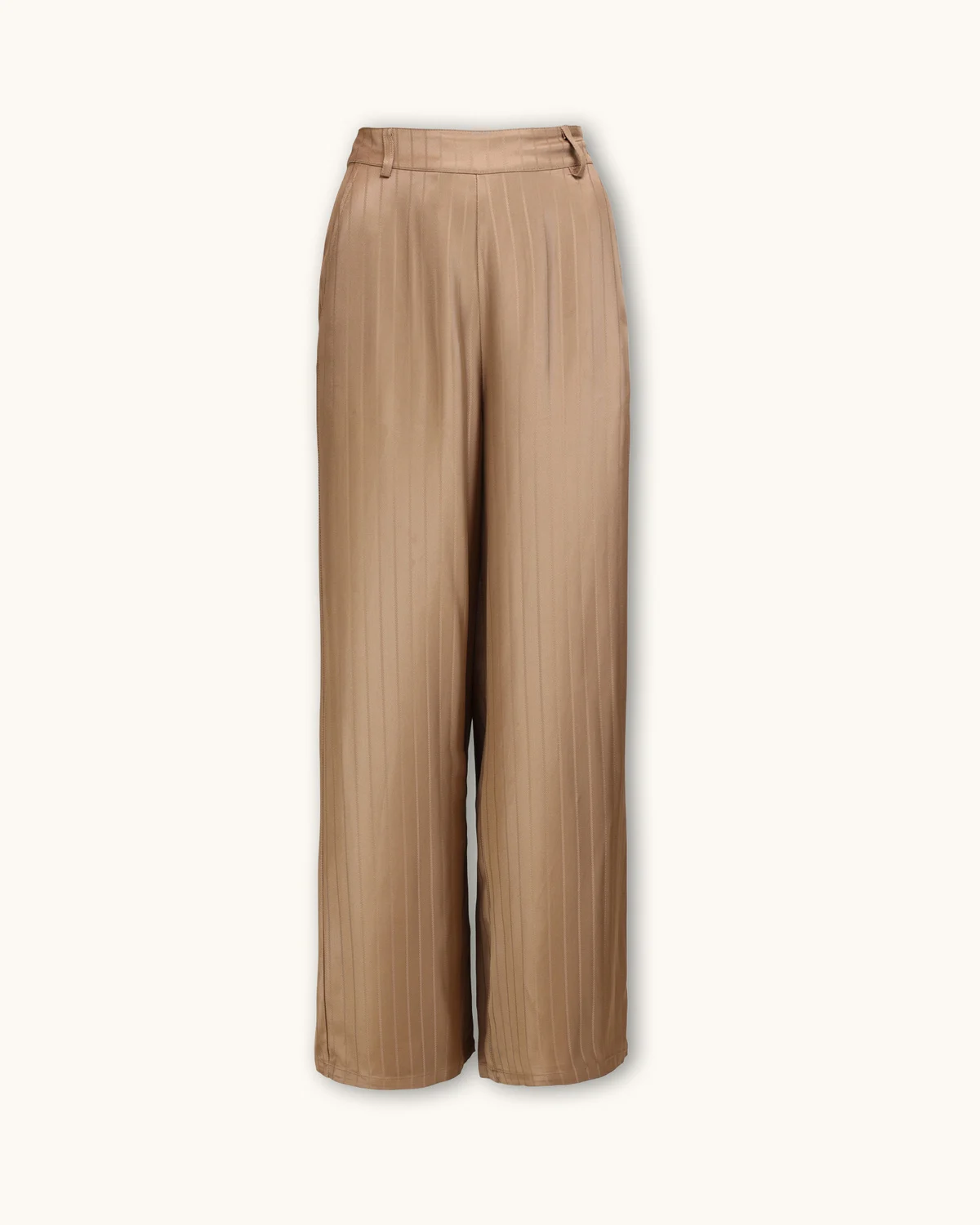 Tailored Straight Trousers, Camel. Image #7